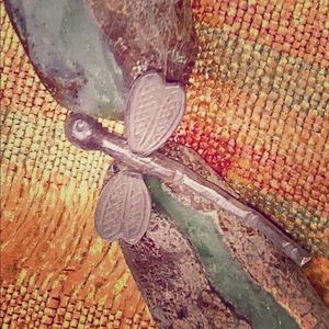 Malachite with sterling silver necklace